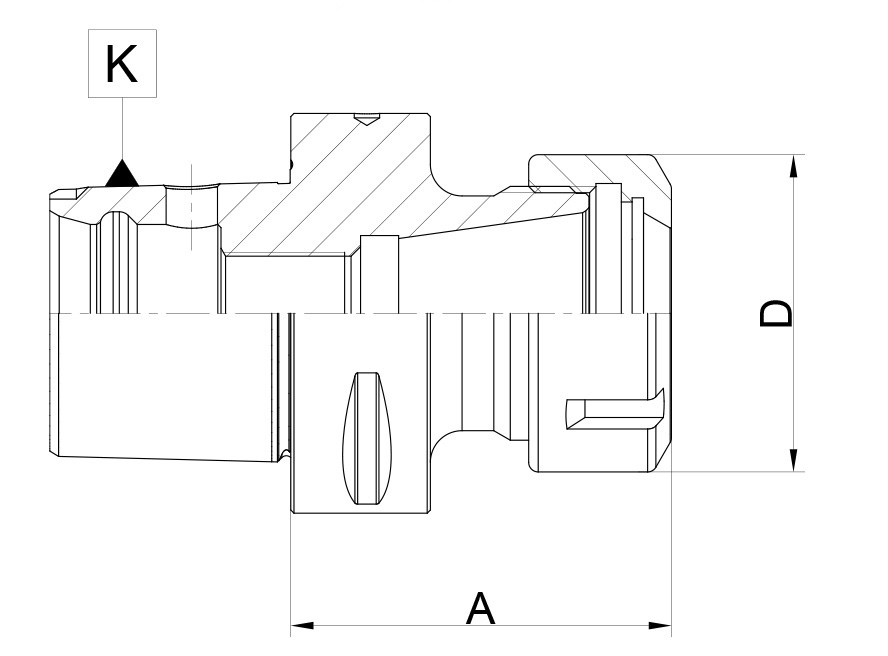 ER - Spannzangenfutter - polygonal