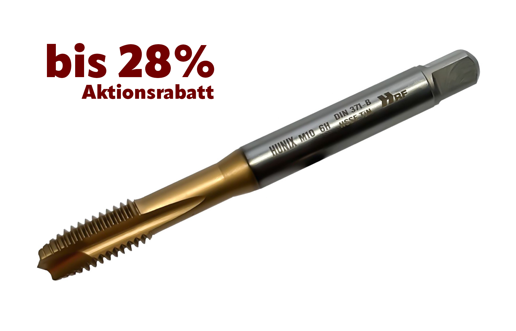 HUNIX Maschinen-Gewindebohrer HSSE