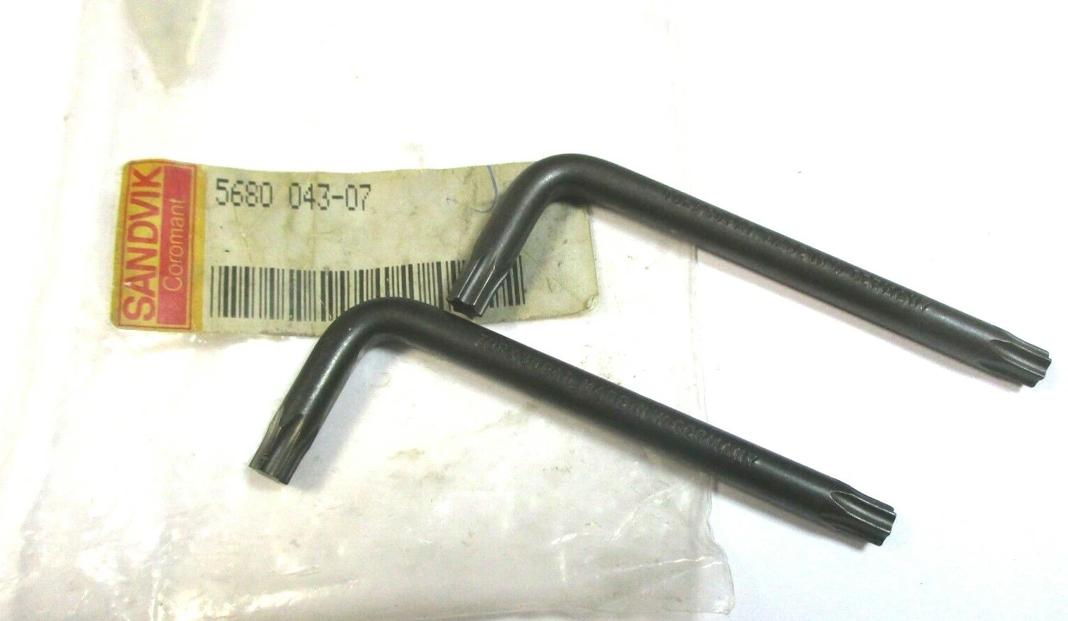 2x SANDVIK Spannschlüssel für Drehhalter 5680 043-07 Neu H36243