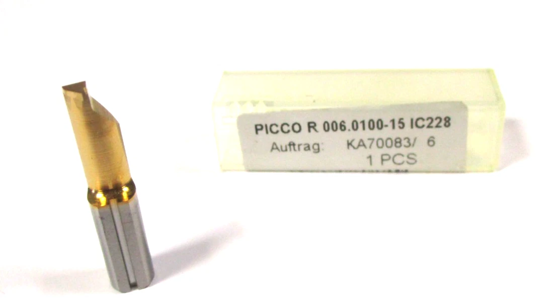ISCAR VHM Mini Bohrstange PICCO R 006.0100-15 IC228 Schneideinsatz Neu H60020