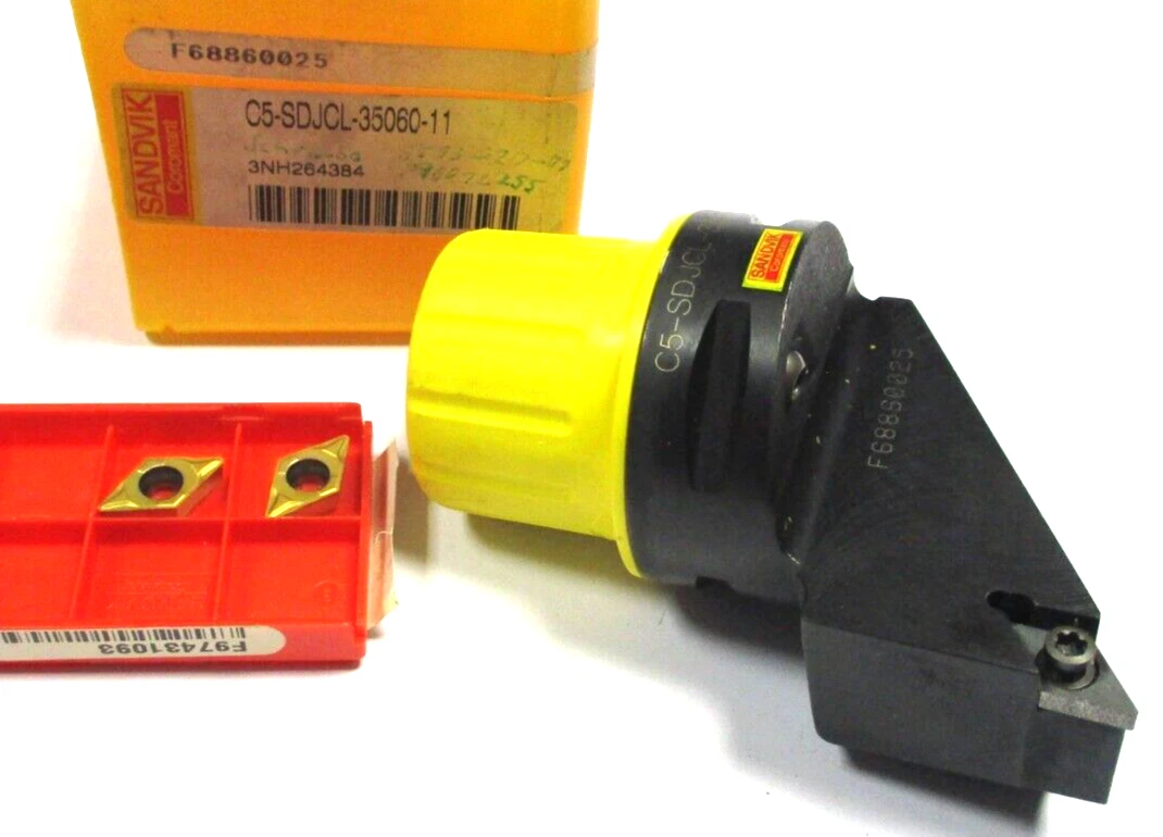SANDVIK Capto C5 Drehhalter C5-SDJCL-35060-11 +2 WSP DCMT 11T308-MF.. Neu D4314