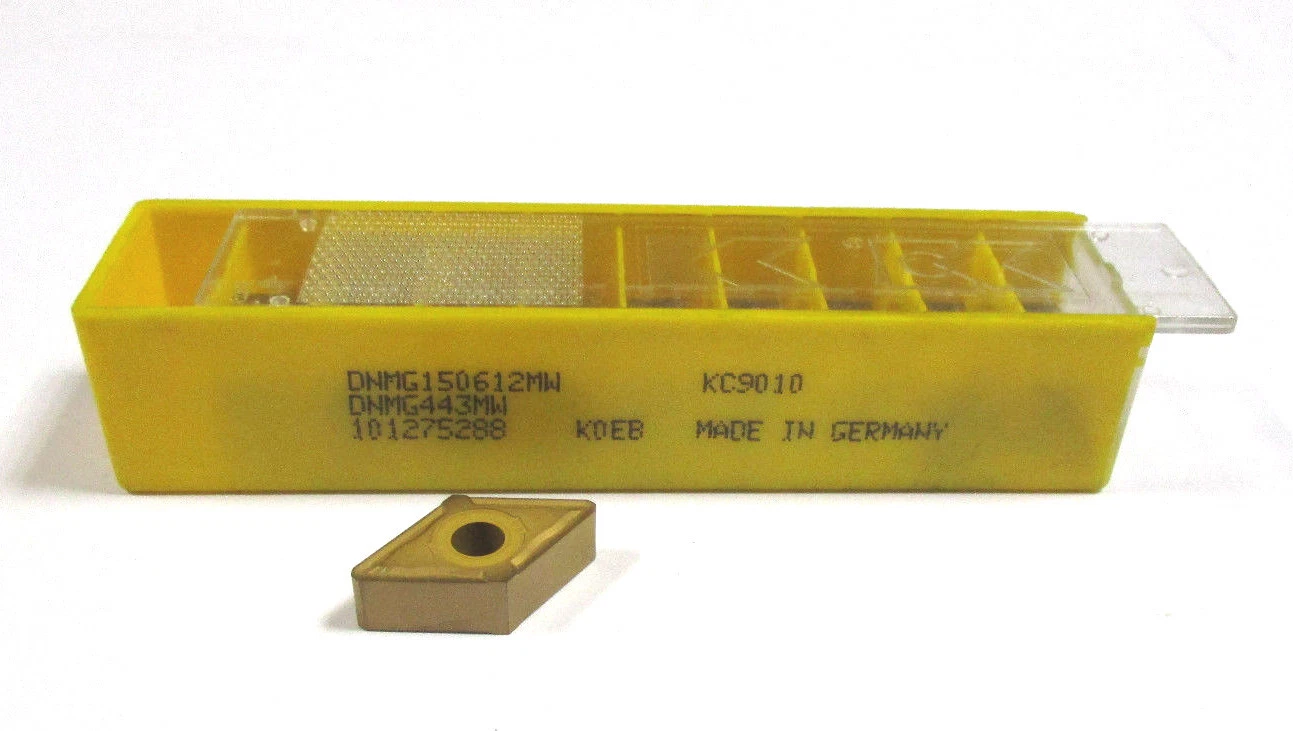 10 KENNAMETAL Wendeplatten zum Drehen DNMG 150612 MW KC9010 Neu H18141