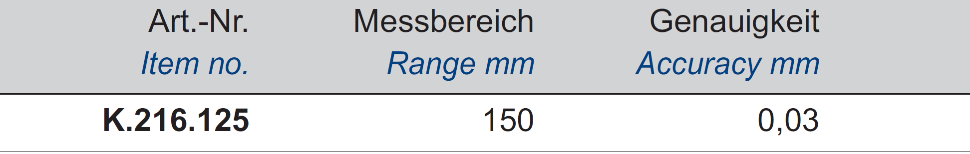 Digital-Taschen-Messschieber 150 mm - Metallgehäuse DIN 862 - Mit Kalibrierschein