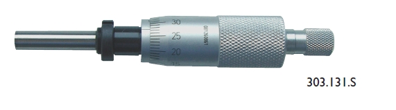 Einbau-Messschraube DIN 863 - 25 mm - Einbau-Schraubenmutter