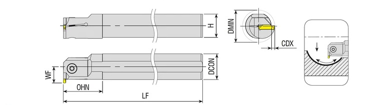 Innen - Stechhalter AIKT-ZCC2