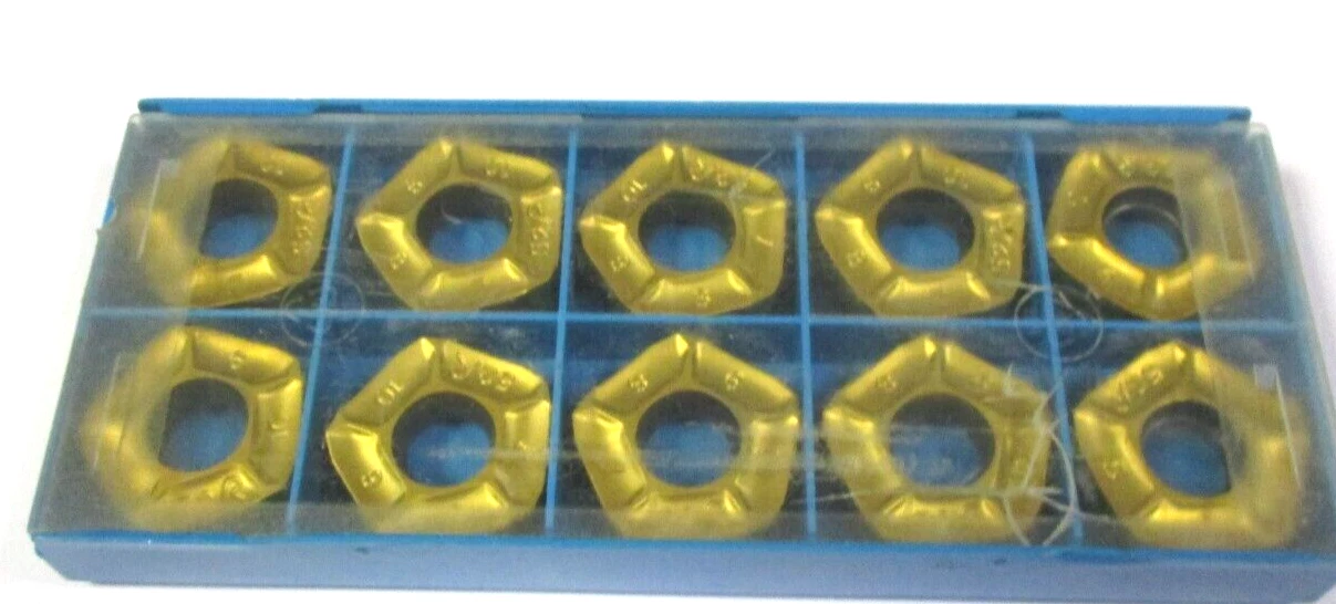 10 VALENITE SAFETY Wendeplatten zum Fräsen PNMU 1308 DN SR-52 5020 Neu H57048