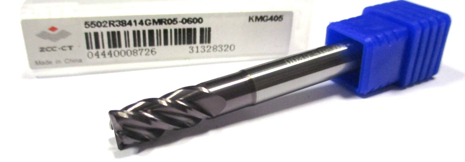 ZCC-CT VHM Torusfräser Ø6 R0,5 x13x57 5502R38414GMR05-0600 KMG405 Neu D7290