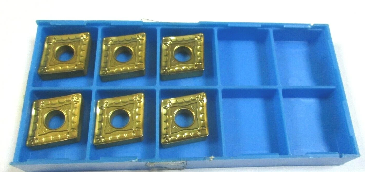 6 KYOCERA Wendeplatten zum Drehen CNMM 190612 PX CA5515 Neu H62331