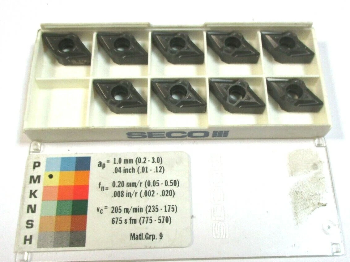 9 SECO Wendeplatten zum Drehen DNMU 110408 -MF1 TM4000 Neu H39846