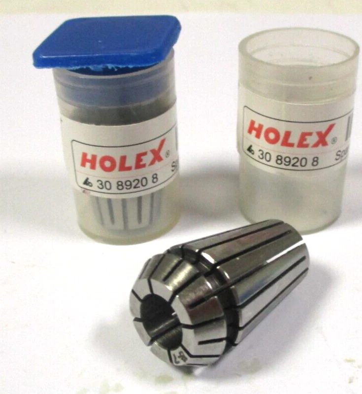 2x HOLEX Spannzange ER16 Ø8 426E Form B Neu H56177