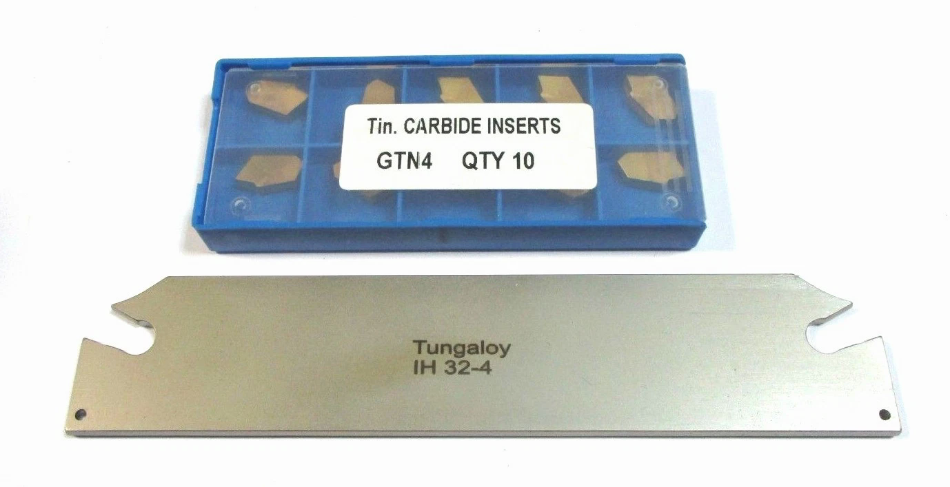 TUNGALOY Stechschwert IH 32 - 4 Neu + 10 passende WSP GTN 4 Neu H25584