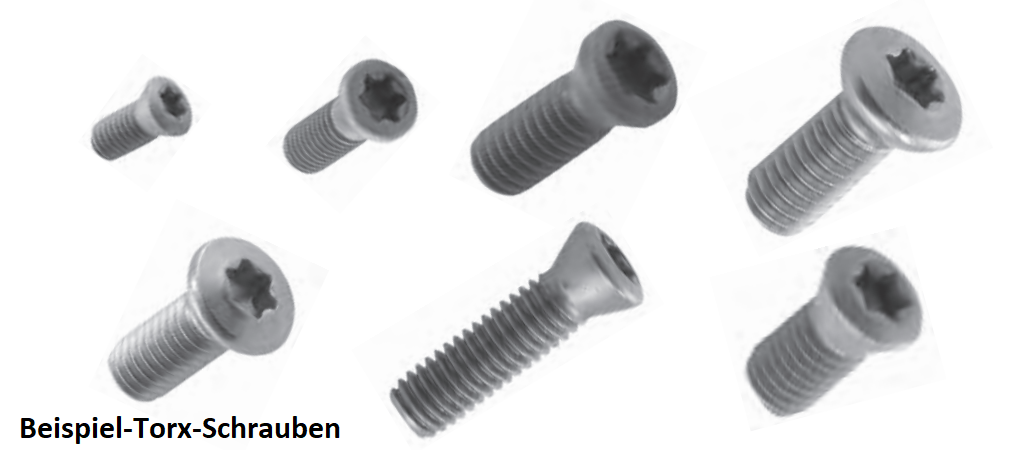 M2 M2.5 M3 M4 M5 M6 Torx Schraube Für Ersetzt Hartmetalleinsatz CNC