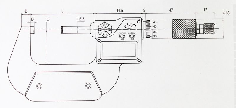 Digital Bügelmessschraube CNC QUALITu00c4T Messsch Produktbild-Vorschau 2